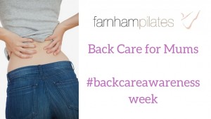 back care for mums