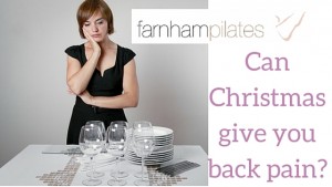 Can Christmas give you back pain-